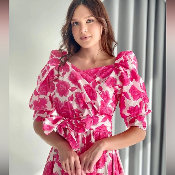 NWOT cotton linen dress size L - Picture 5 of 10